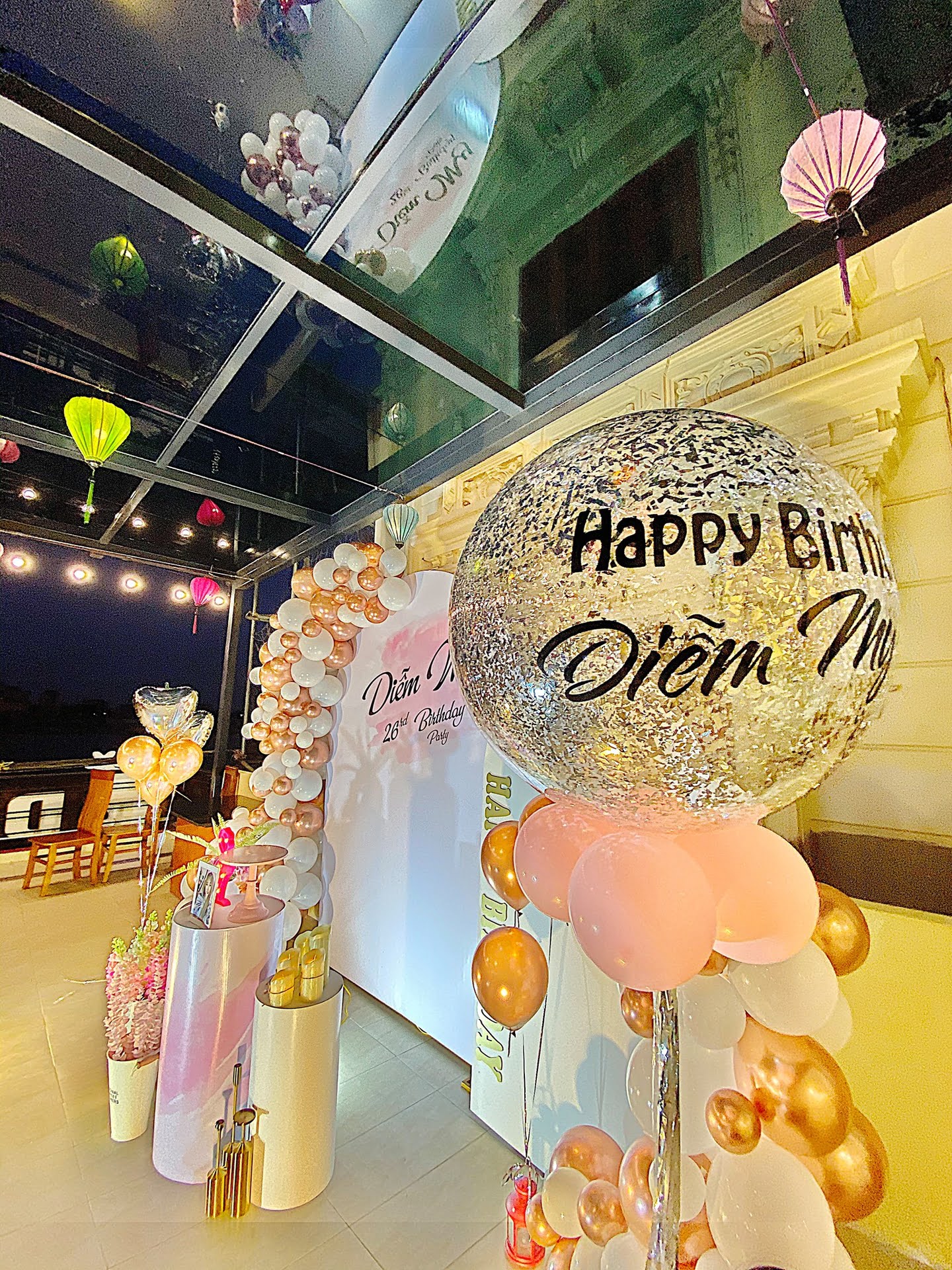 Trang trí sinh nhật người lớn tại Hà Nội