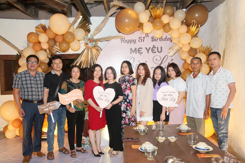 Trang trí sinh nhật người lớn tại Hà Nội