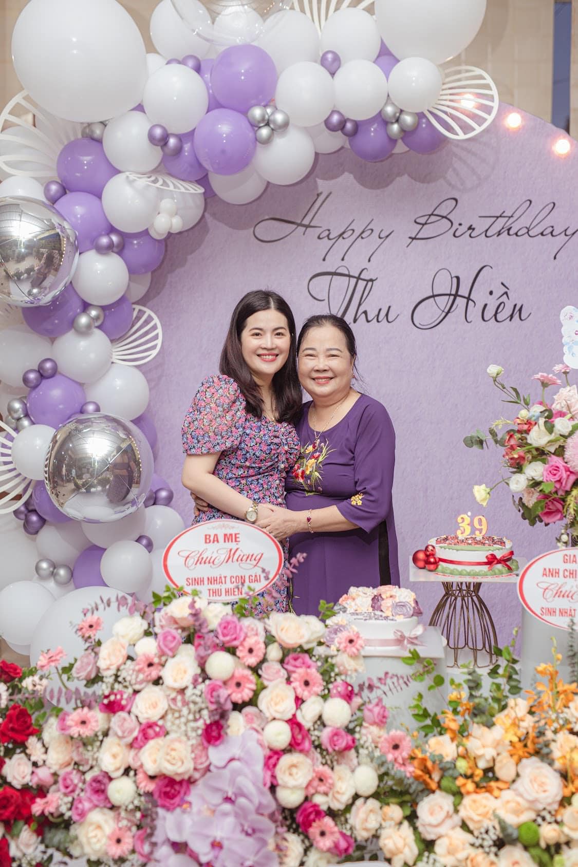 Trang trí sinh nhật cho mẹ tại Hà Nội - Chill decor