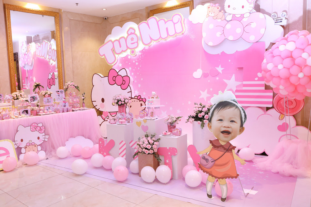 Chủ đề sinh nhật Hello Kitty