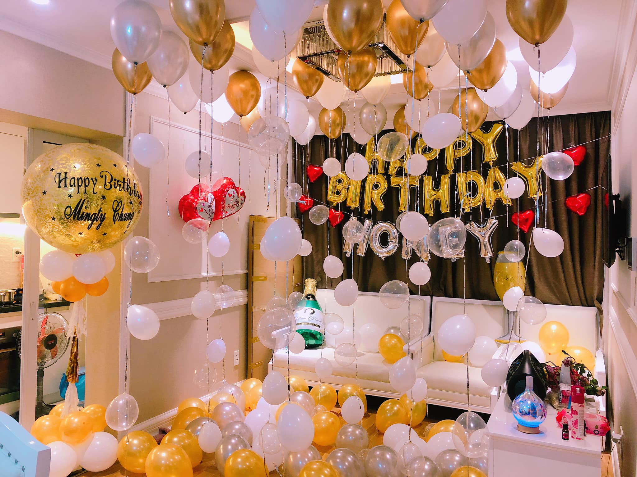 Dịch vụ trang trí sinh nhật vợ tại Hà Nội - Chill decor
