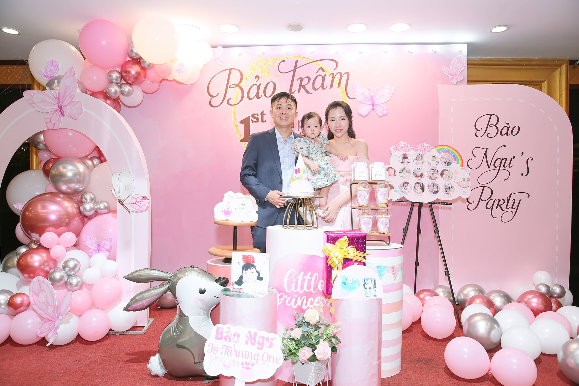 Trang trí sinh nhật cho bé Bào Ngư tại Hà Nội - Chill decor