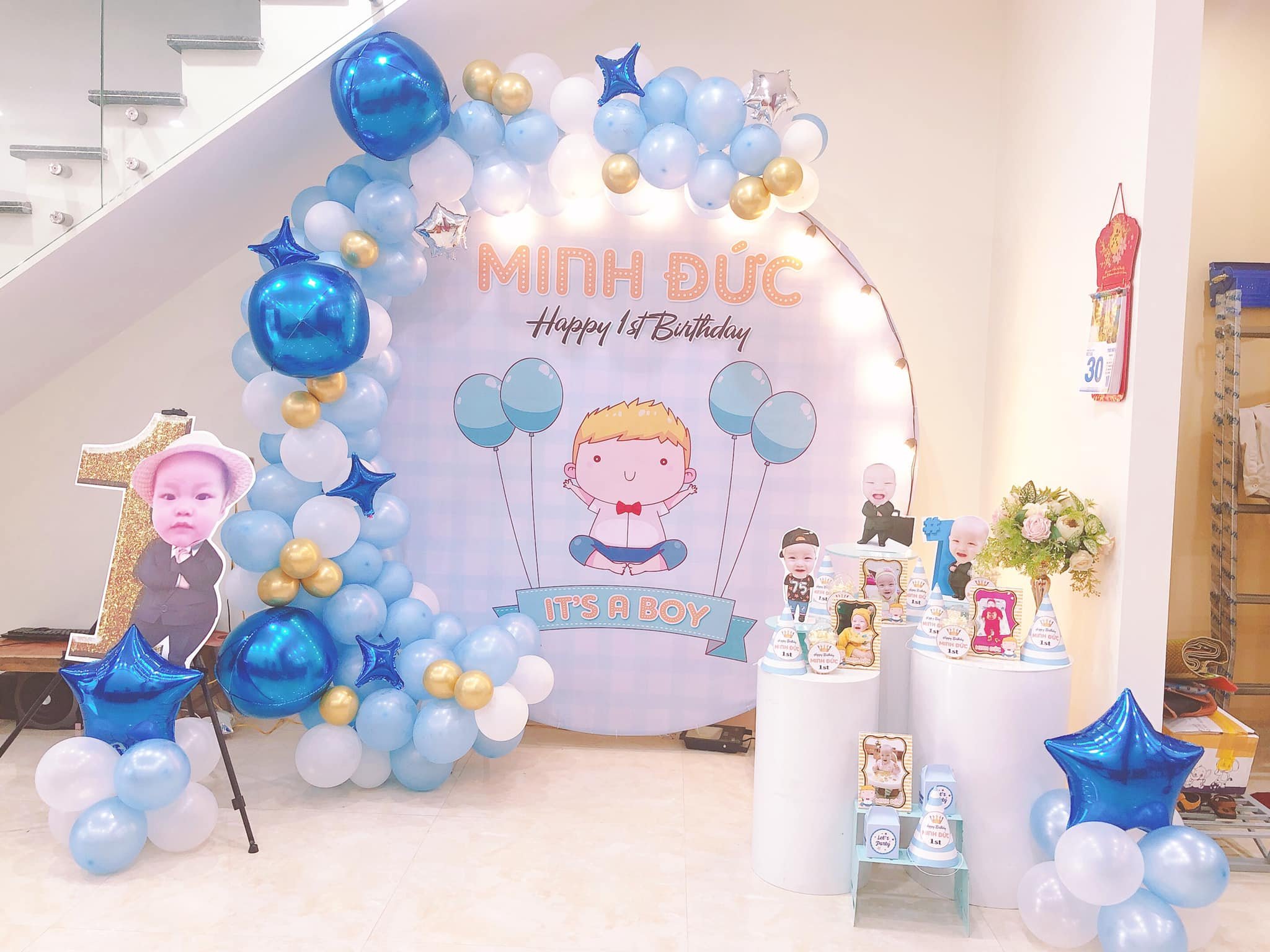 Trang trí sinh nhật cho bé trai Quận Ba Đình - Chill decor