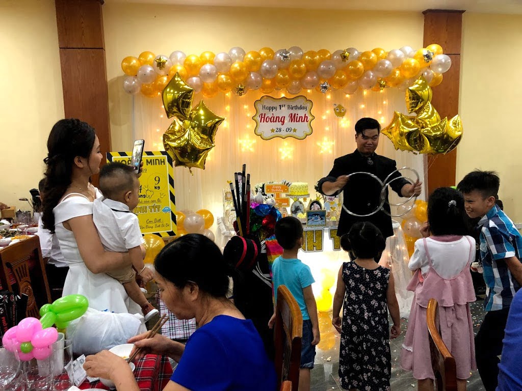 Trang trí sinh nhật Huyện Phú Xuyên cho bé theo yêu cầu, sở thích