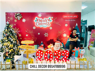 Ảnh Dịch vụ trang trí Giáng sinh cho công ty tại Hà Nội - CHill decor