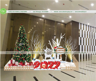 Ảnh Dịch vụ trang trí Noel cho văn phòng trọn gói tại Hà Nội - Chill decor