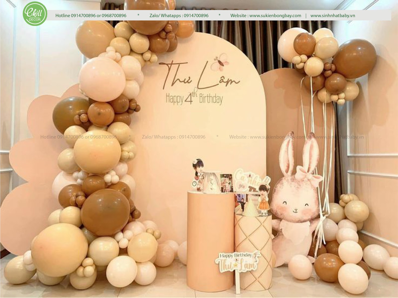 🎈 TOP 8 Ý Tưởng Trang Trí Bóng Bay Cho Tiệc Sinh Nhật Độc Đáo 🎉 - Chill Decor