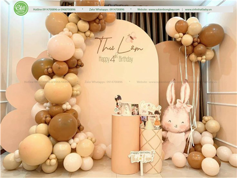 Ảnh 🎈 TOP 8 Ý Tưởng Trang Trí Bóng Bay Cho Tiệc Sinh Nhật Độc Đáo 🎉 - Chill Decor