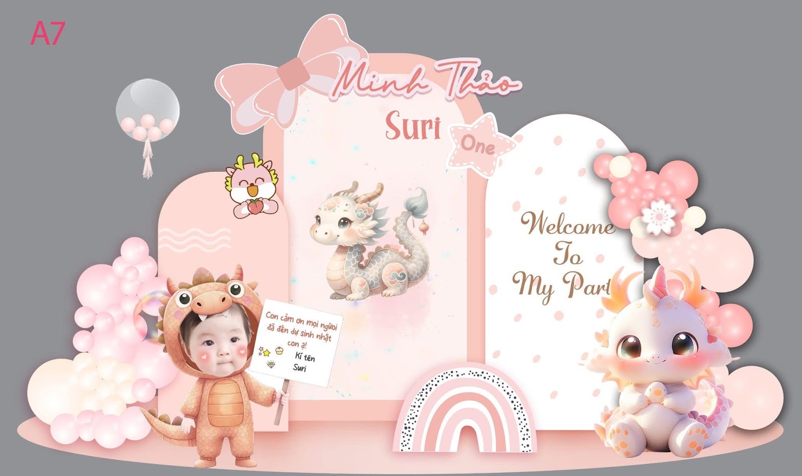 Dịch vụ trang trí sinh nhật tại phường Đồng Xuân, quận Hoàn Kiếm