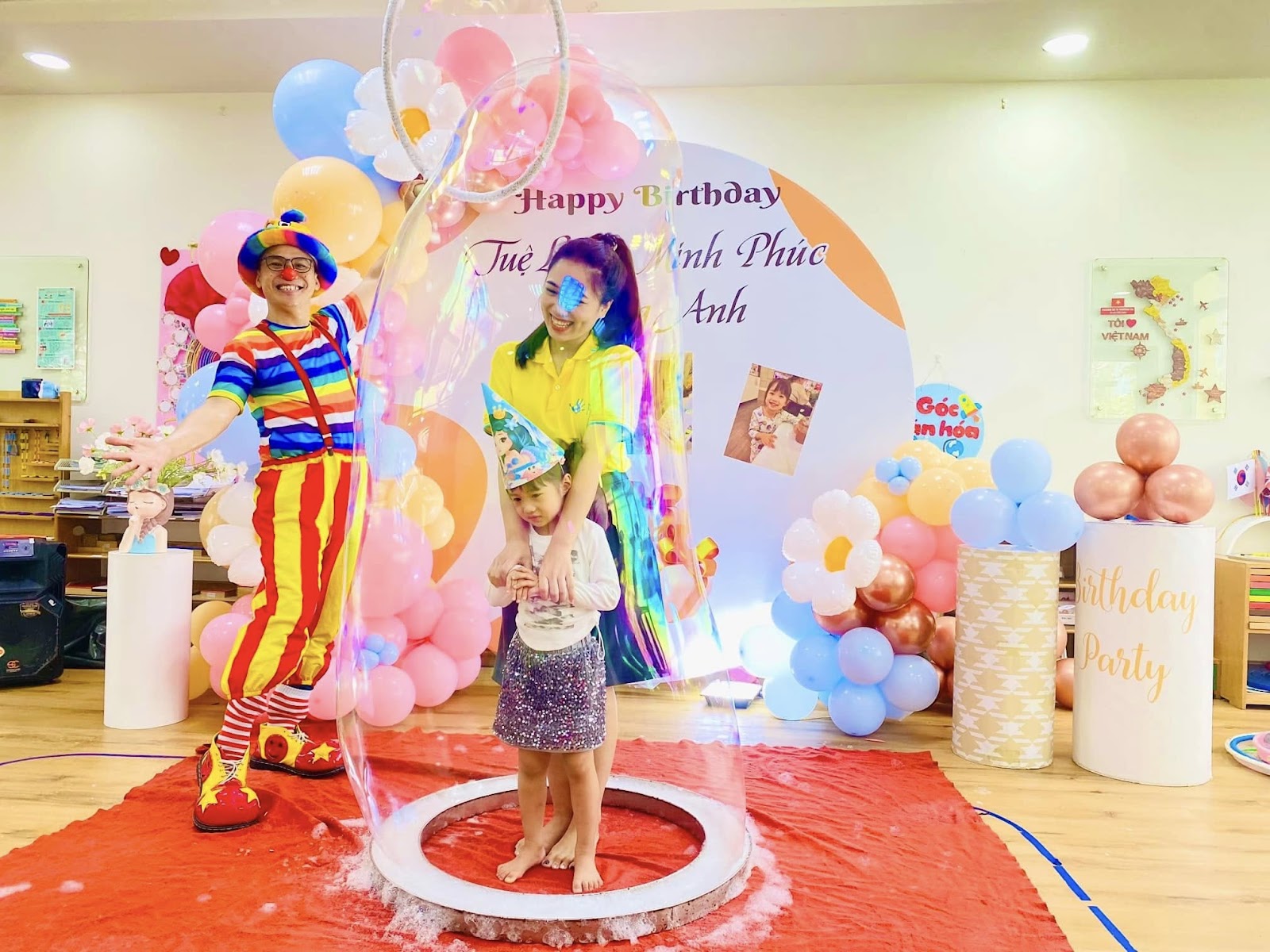 Dịch vụ trang trí sinh nhật tại phường Văn Miếu, quận Đống Đa