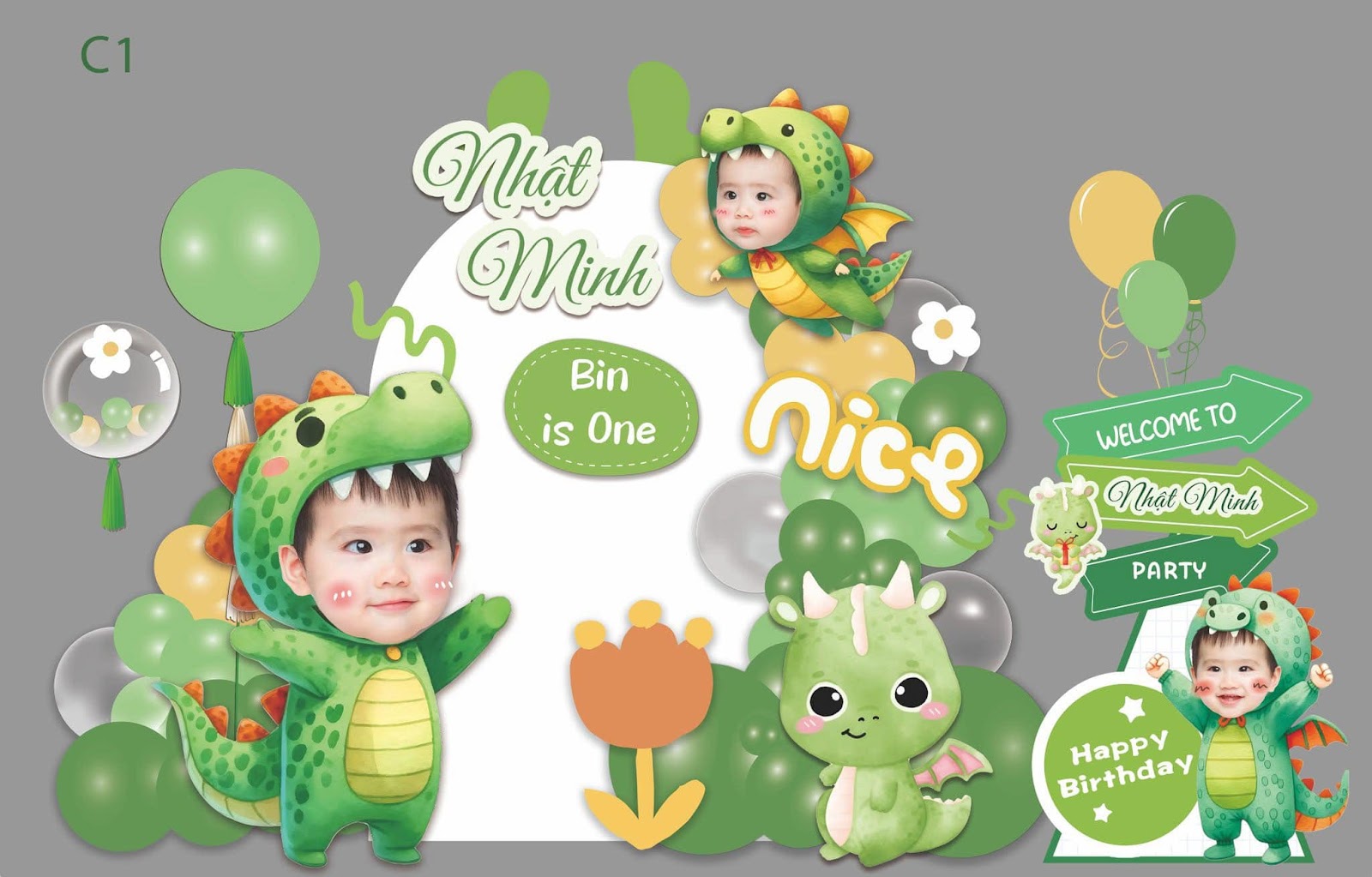Trang Trí Sinh Nhật - Dịch Vụ Trang Trí Background Sinh Nhật chuyên nghiệp từ Chill Decor