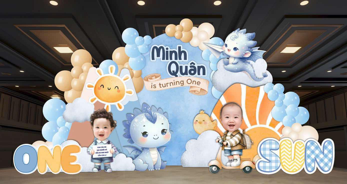Dịch vụ trang trí sinh nhật tại phường Lê Đại Hành, quận Hai Bà Trưng