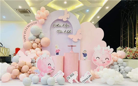 Ảnh Trang trí sinh nhật công ty đẳng cấp - Chill Decor giới thiệu các dịch vụ độc đáo, sáng tạo.