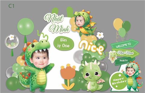 Ảnh Trang Trí Sinh Nhật - Dịch Vụ Trang Trí Background Sinh Nhật chuyên nghiệp từ Chill Decor