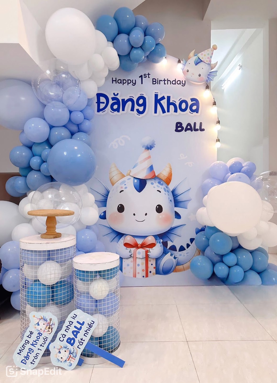 Trang trí sinh nhật tại phường Mễ Trì, quận Nam Từ Liêm