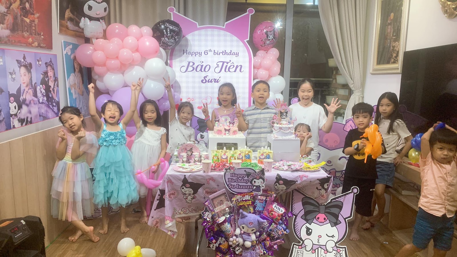 Dịch vụ trang trí sinh nhật tại phường Bồ Đề, quận Long Biên