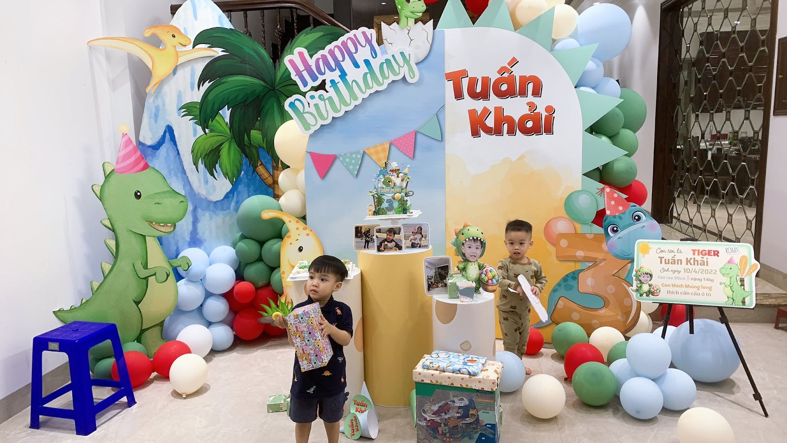 Dịch vụ trang trí sinh nhật tại phường Đức Giang, quận Long Biên