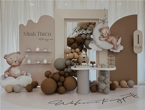 Ảnh Trang trí sinh nhật cho bé tại chung cư The K-Park Văn Phú