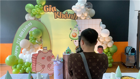 Dịch vụ trang trí sinh nhật tại phường Long Biên, quận Long Biên