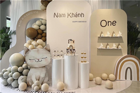 Ảnh Trang trí sinh nhật cho bé tại chung cư Park Hill
